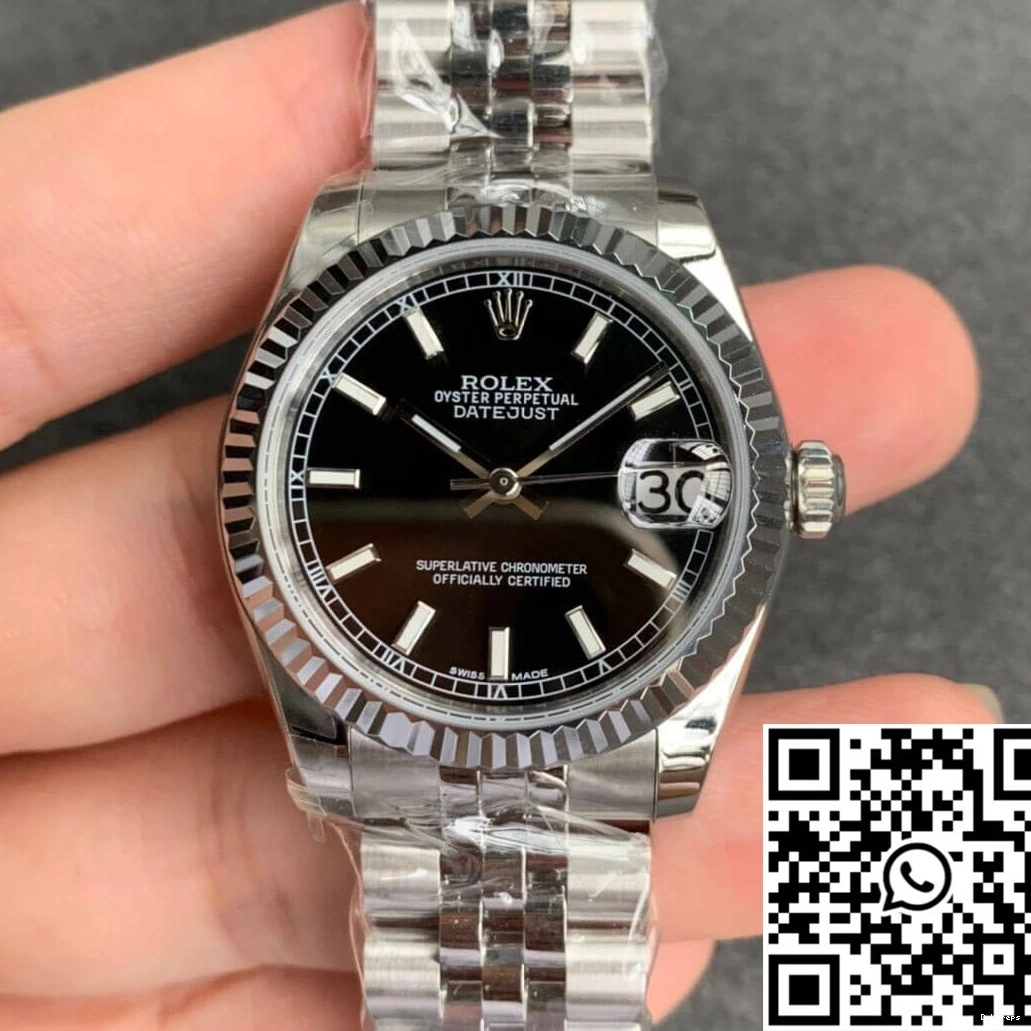 Dial Factory Datejust Rolex M178274-0004 Black GS 0220